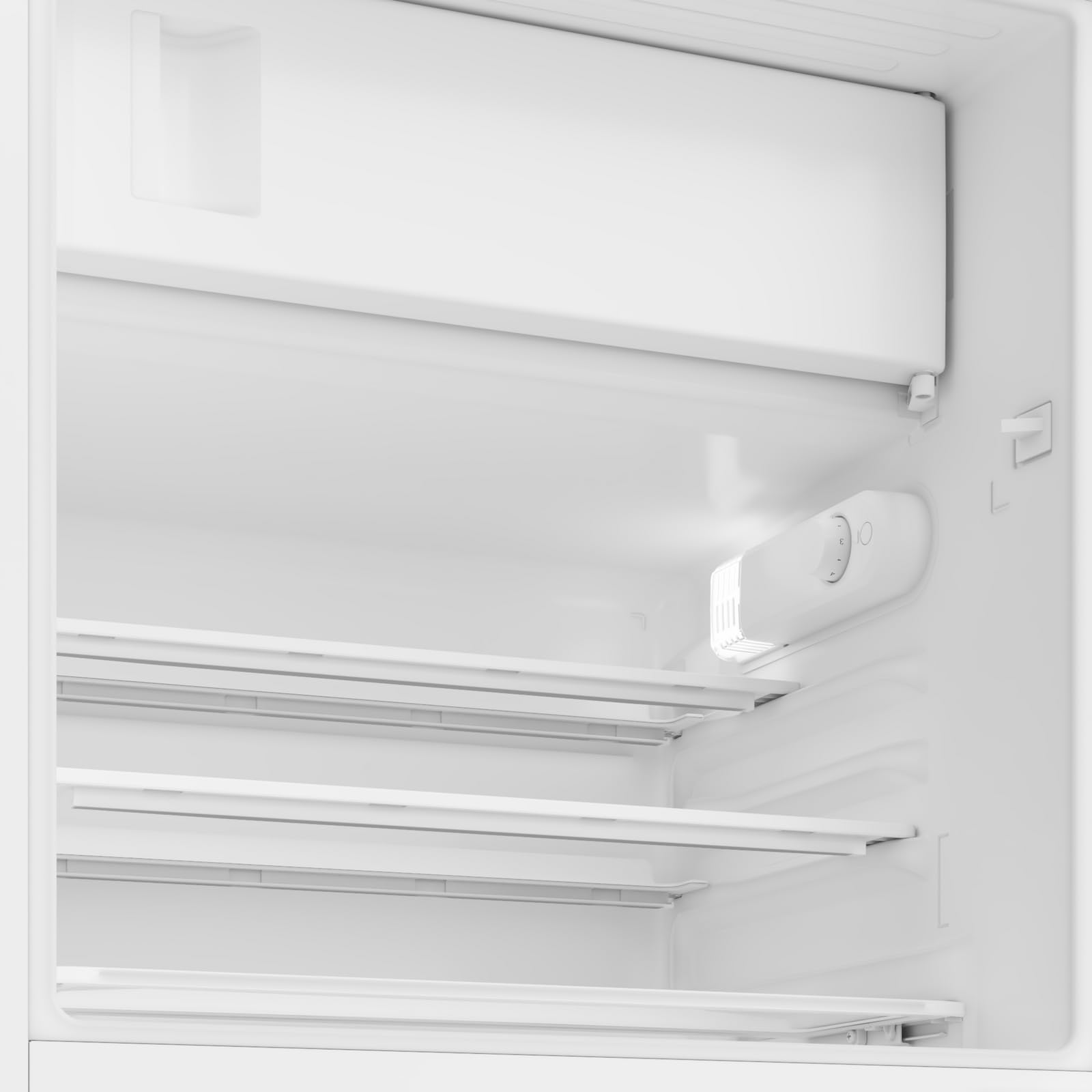 Beko BU1154N Einbau-Kühlschrank 107 l, mit Gefrierfach, Festtürtechnik, 82er Nische, 37 dB, Energieklasse E, integrierbar, Weiß