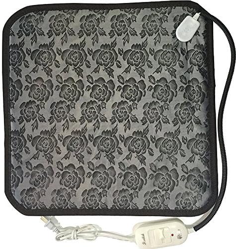 La La Pet Electric Heating Pad for Pet Constant Temperature Warming Cushion Bed for Dog and Cat with Anti Bite Tube