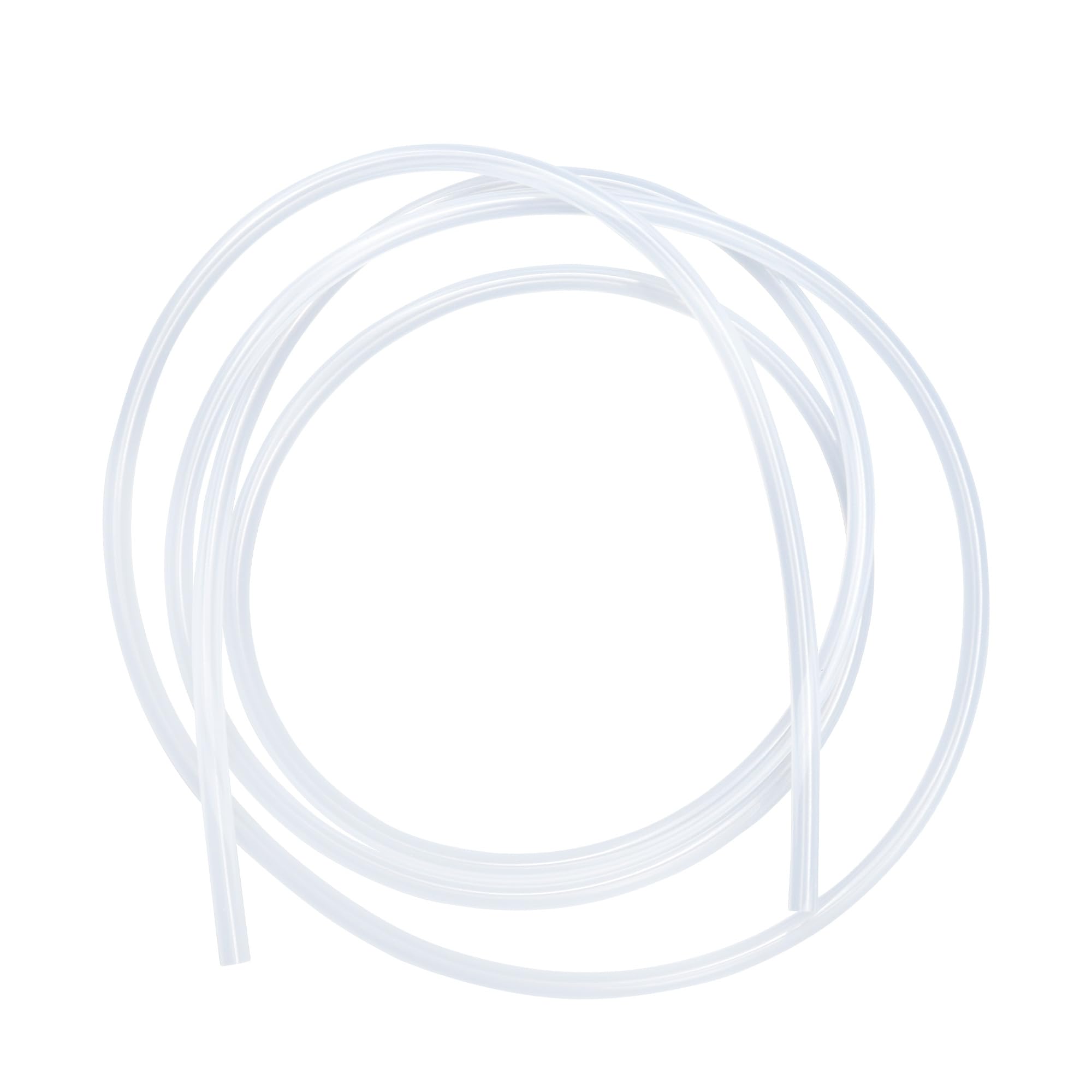 LAVMHAB Silicone Tubing Food Grade Hoses 3mm x 5mm, Length 4 Meters (13.1ft), Flexible Silicone Rubber Tube Air Hose Water Pipes
