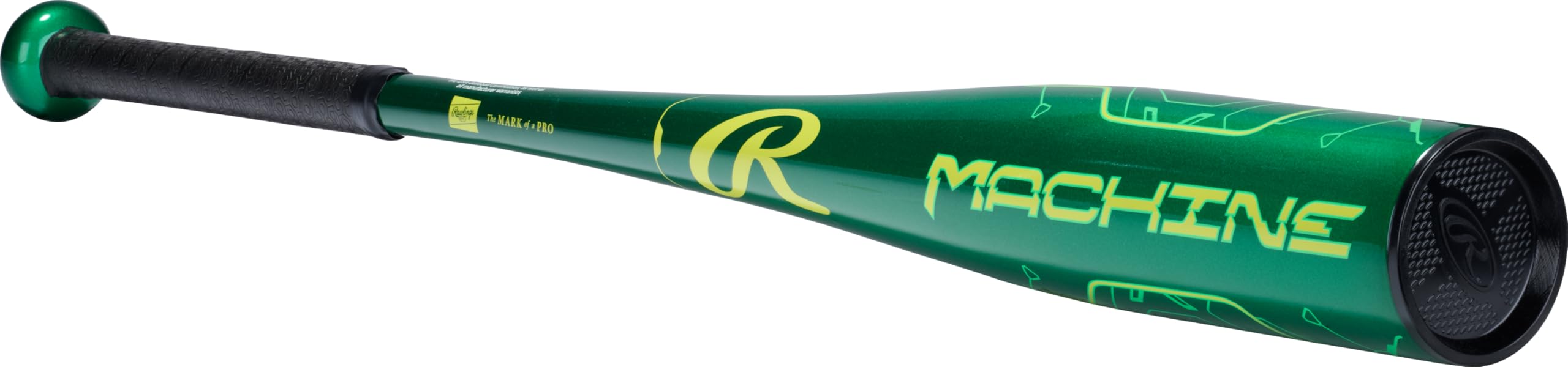 'Rawlings - Bate de béisbol para máquina | Estados Unidos | -10 Estuches | Barril de 2.65 Pulgadas | 1 Pieza de aleación