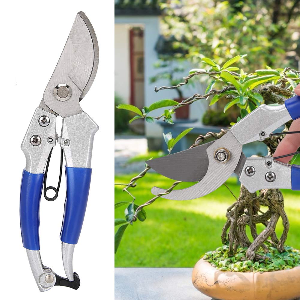 Gartenschere, Gartenschere Edelstahl-Baumschere Pflanzenbaumzweig Blumenschere Werkzeuge Baumschere für die Gartenarbeit Arbeitssparendes Werkzeug