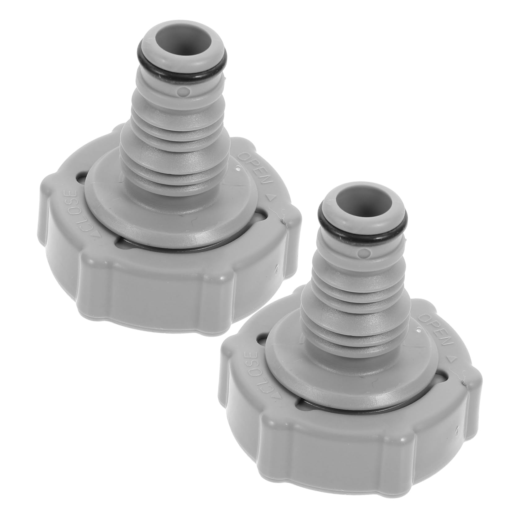 Toyvian 5 Series Adaptador De Manguera De Drenaje para Piscina Conector Compatible con Mangueras para Vaciar Instalación 2 Piezas X 5