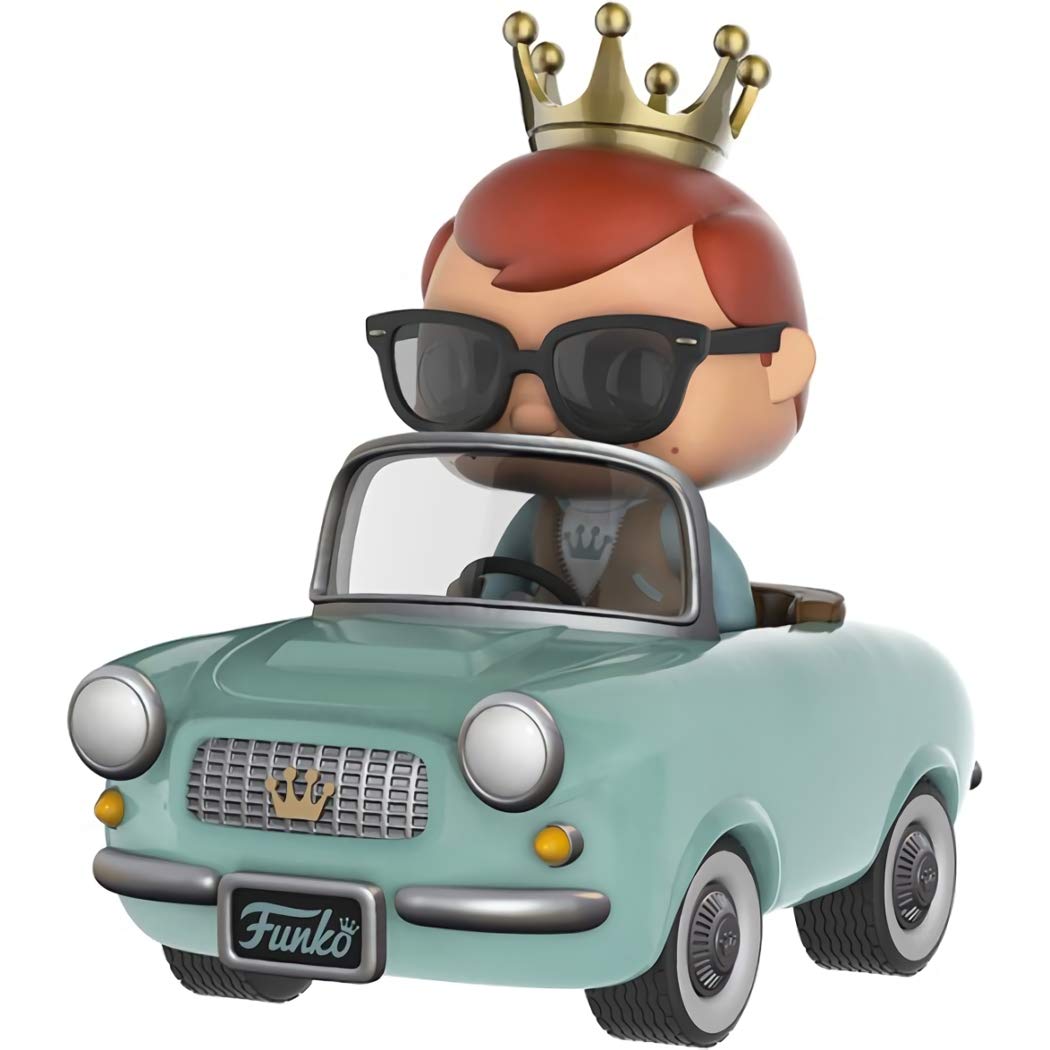 Freddy's Ride (F Unko-Shop Exc): Fun ko Pop! Rides Vinyl Figure & 1 Cartoon Themed Trading Card Bundle (059 - 09556)