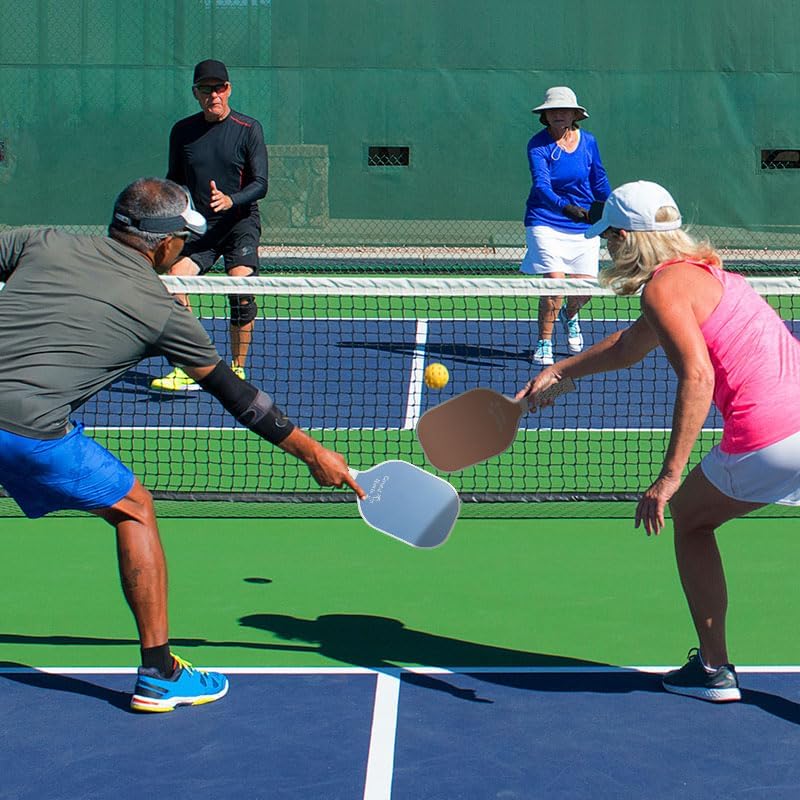 Miniatura 8 de Paleta de pickleball  Cara de grafito y núcleo de polímero de panal  Agarre premium  Ligero