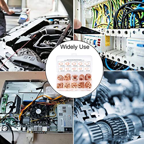 200 pezzi Rondella di Rame,Rondelle