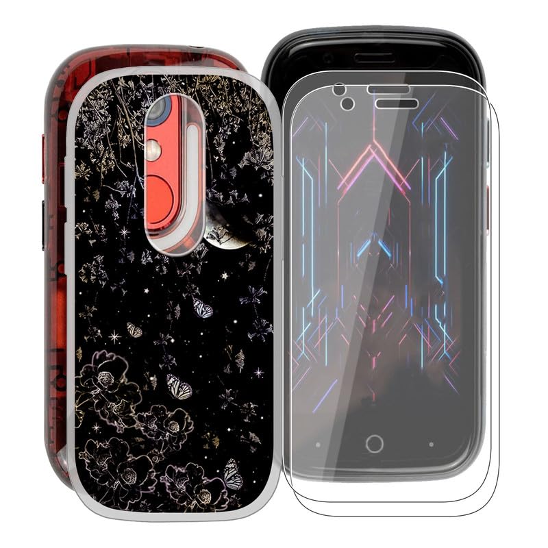 Coque pour Unihertz Jelly Star transparente silicone souple et verre