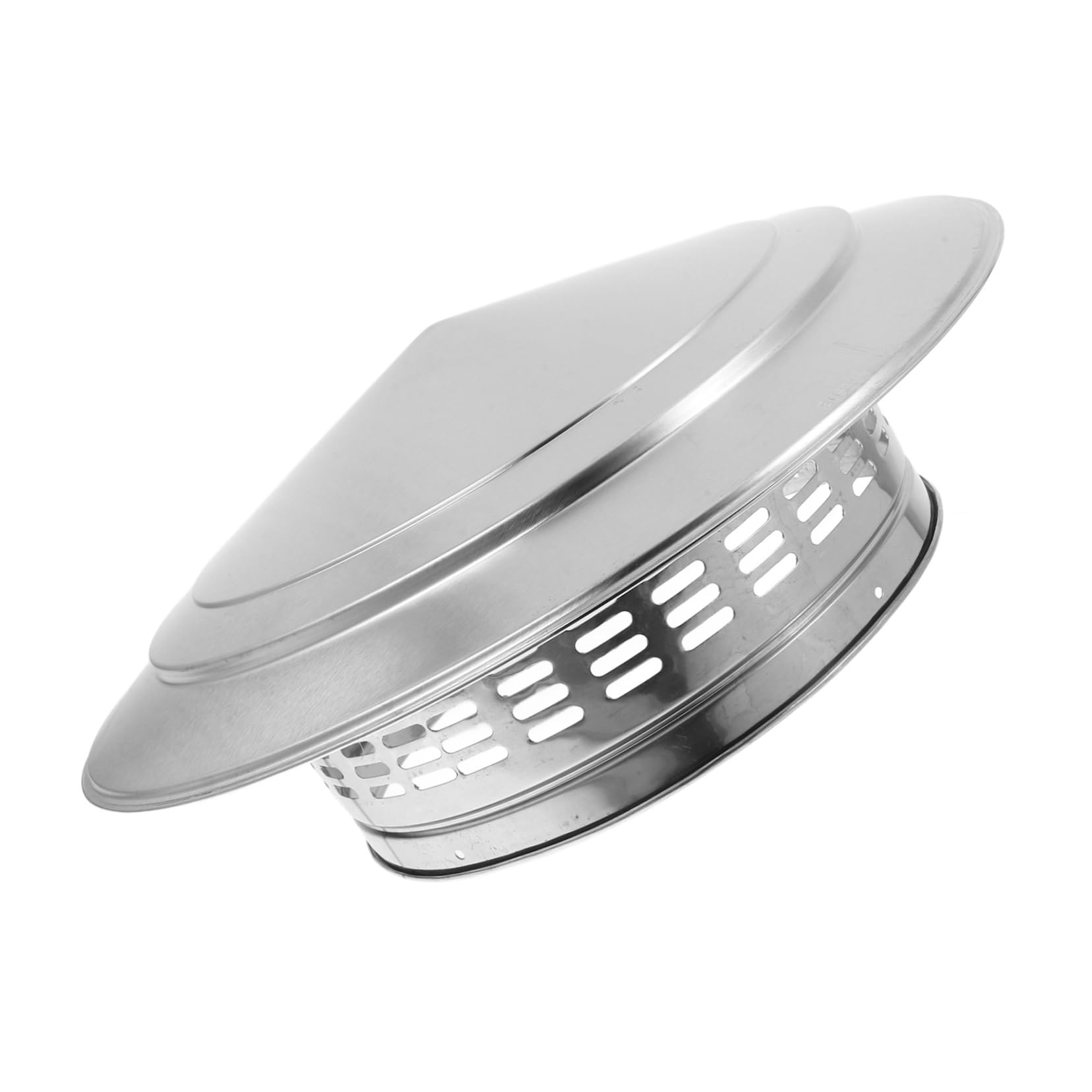 KGLHJDY Mipcase Stainless Steel Chimney Hat Top Cap Roof Vent Cover for Fireplace Exterior Chimney Flue Cap