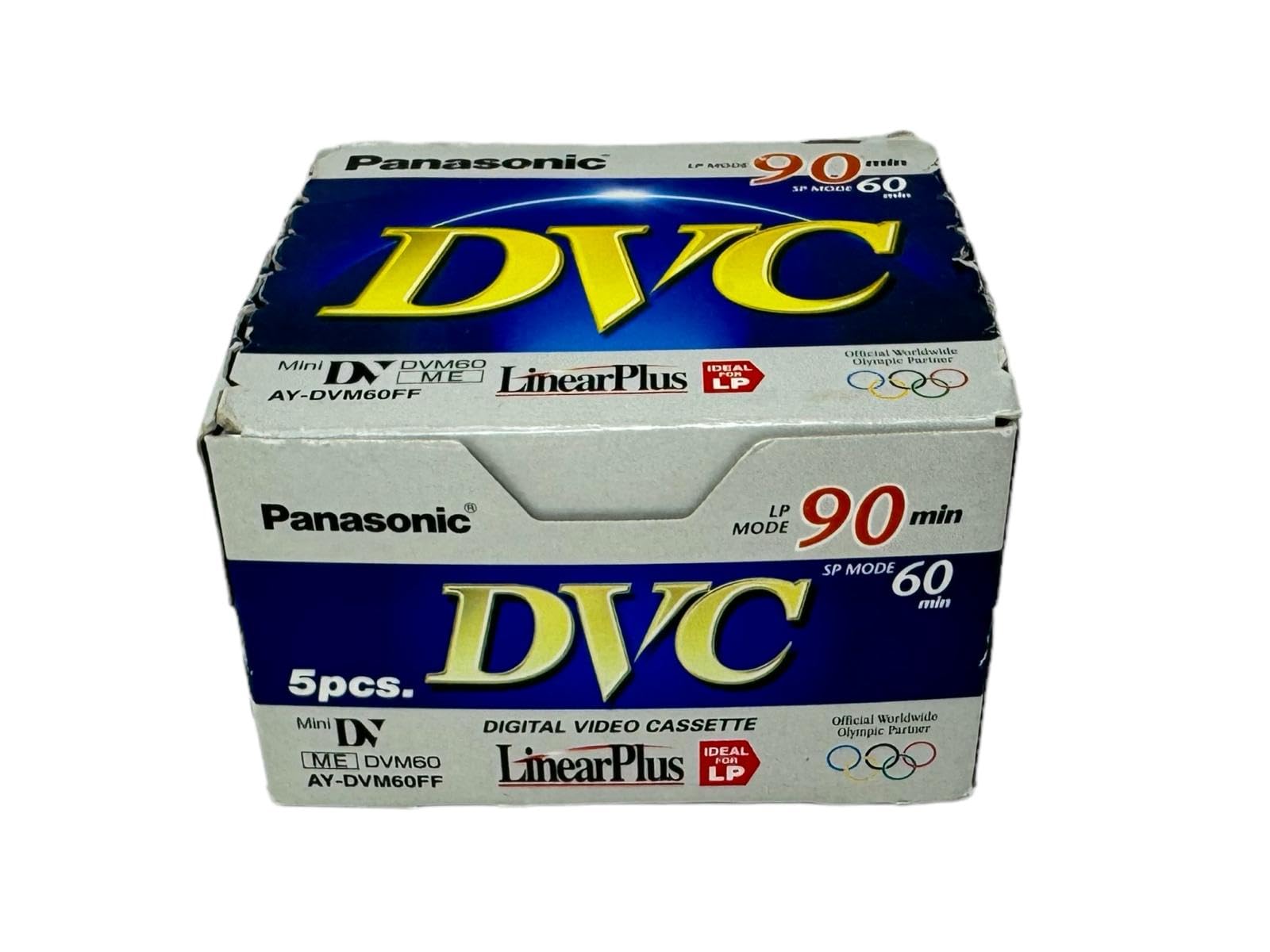 panasonic dvc mini dv pack of 5