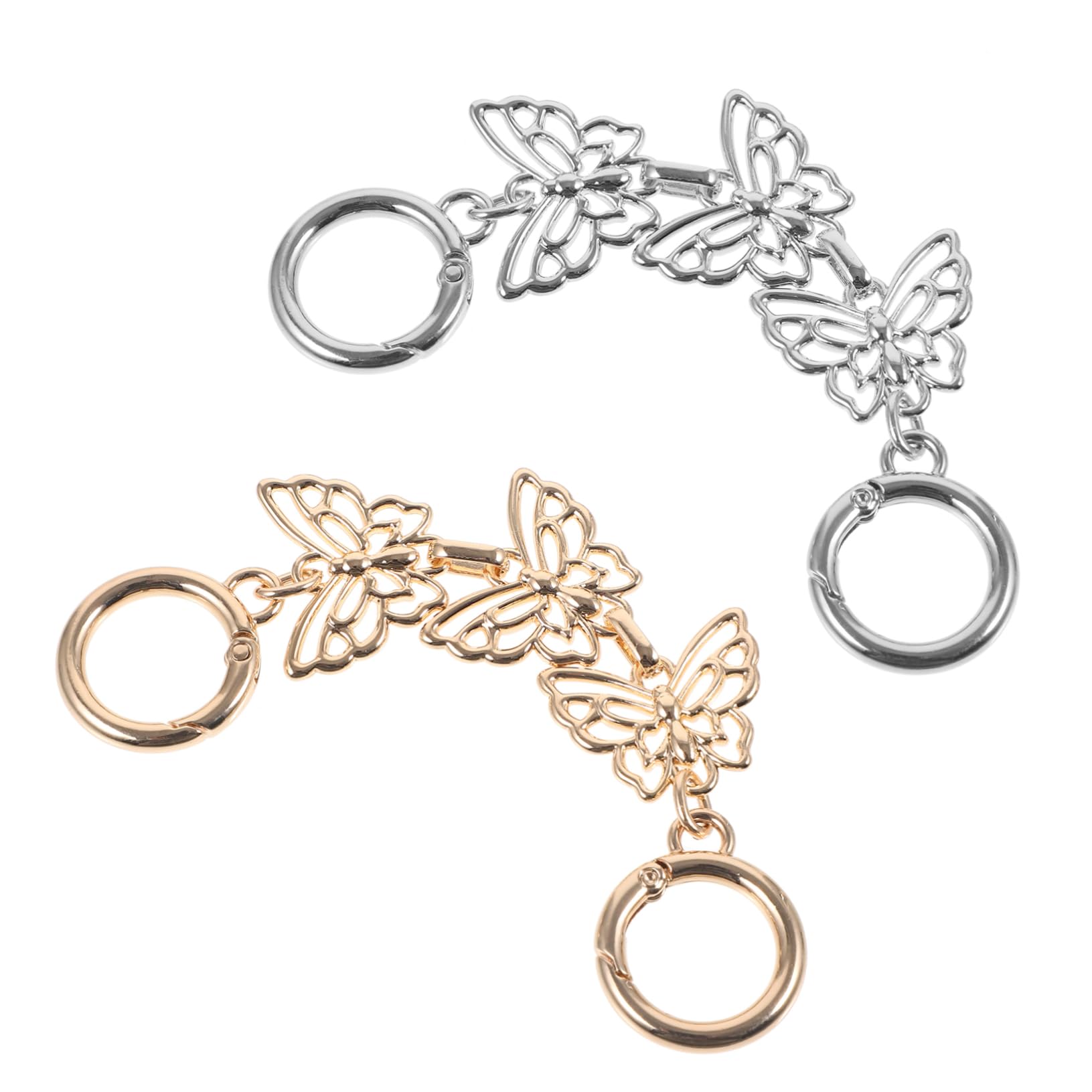 Amazon | Sewroro 蝶のバッグチェーン 製袋用品 ハンドバッグ 