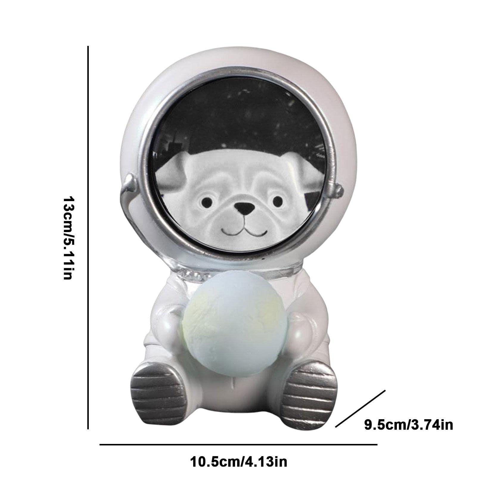 LICHENGTAI Lampada Notturna Astronauta Animale - Luce LED Portatile A Forma Di Orso E Cucciolo In Tuta Spaziale - Regalo Per Bambini