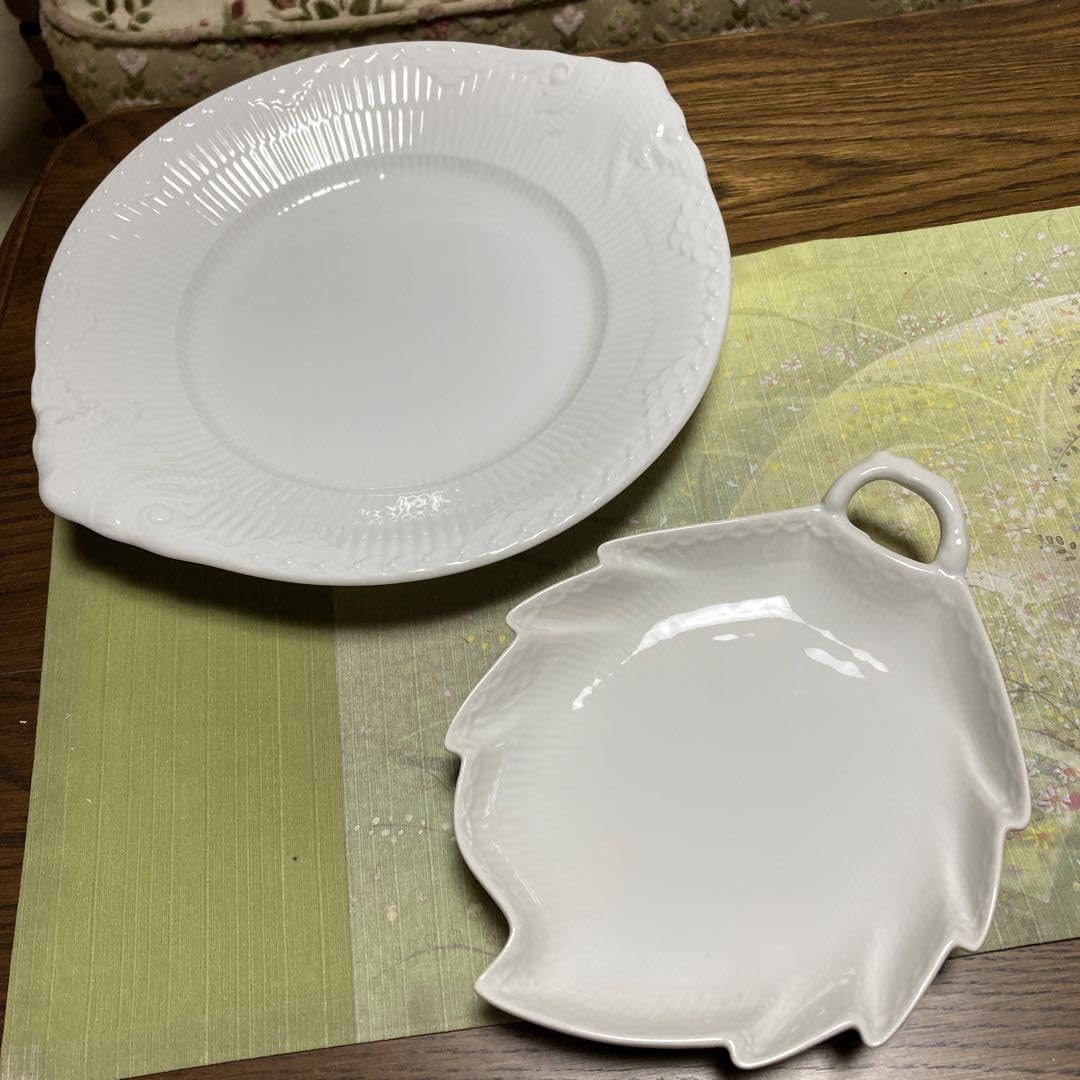 ロイヤルコペンハーゲンホワイトフルーテッドハーフレース4種セット