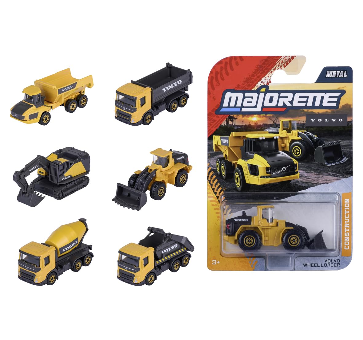 Majorette 8503100000 - Volvo Construction Premium - Volvo Excavator - New