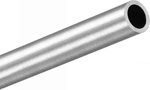 Miniatura 4 de uxcell Tubo de acero inoxidable 316, tubo de 0.315 in de diámetro exterior de 0.039 in de espesor de pared de 9.843 in de longitud de 3 piezas