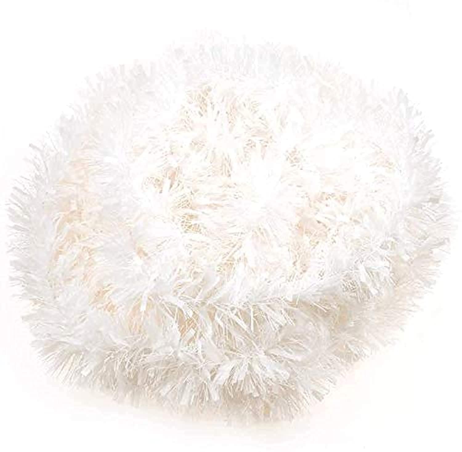 Photo 1 of CCINEE 33FT White Tinsel Garland