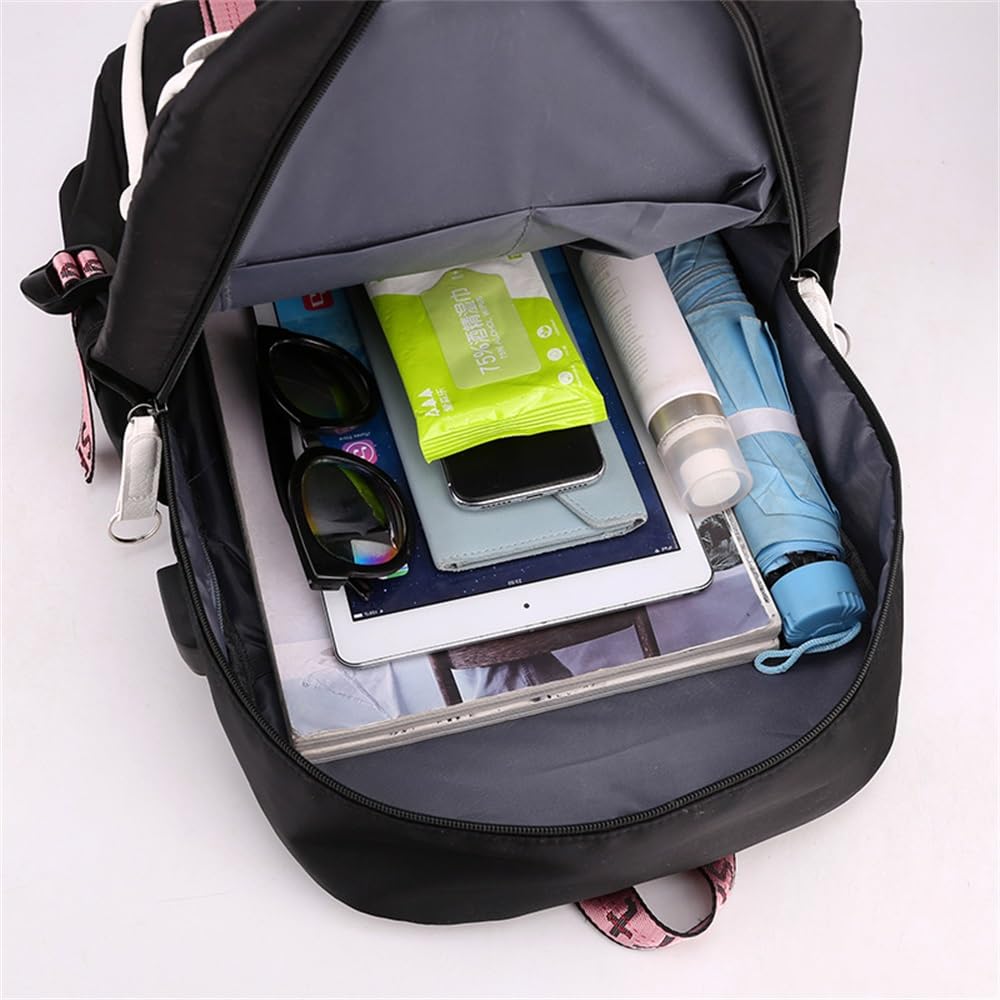 Amazon.co.jp: ブラックピンク 周辺 リュック リュックサック 大容量