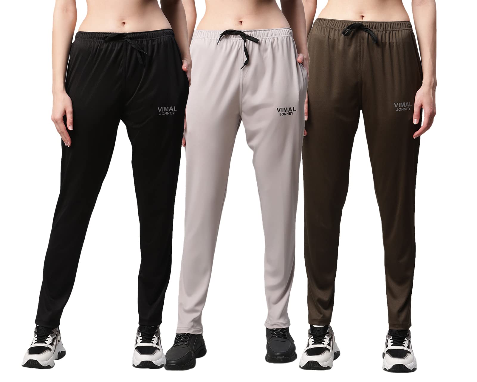 Women Regular Fit Trackpants Multicolored-image-35