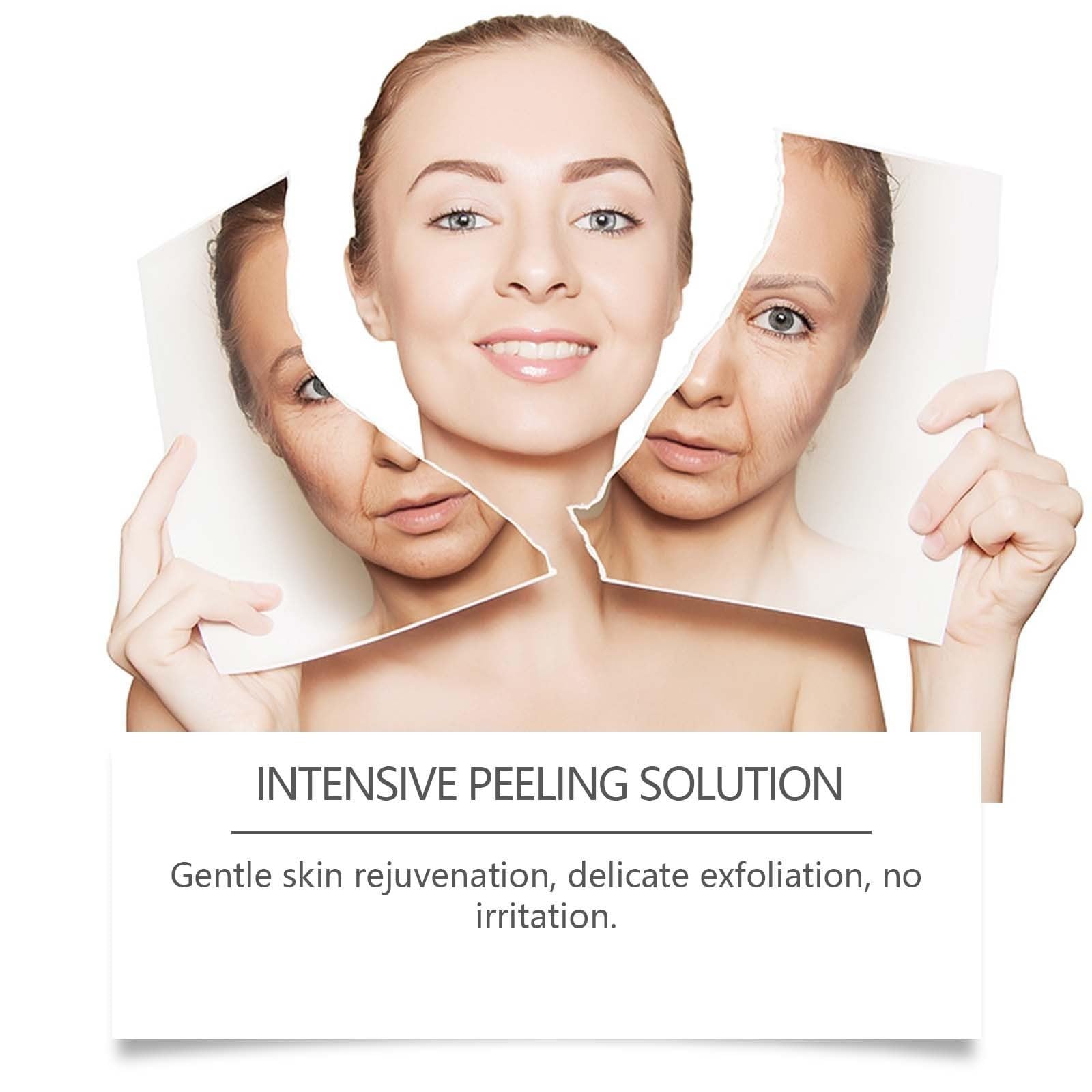 30% AHA 2% BHA Esfoliazione Serum, Brightens Smooths Skin | Multi-Acid Exfoliating Serum, Smooths Brightens, Minimizes Pores & Hydrates