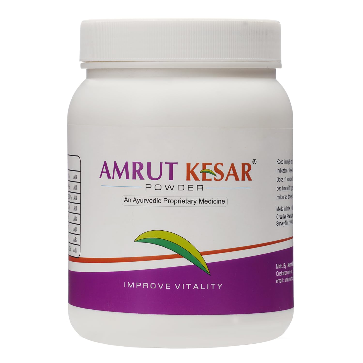 Amrut Kesar Ayurvedic Powder For Immunity, Stamina, Vitality & Overall Health | 30 Years Old Holistic Formula Of 10 Natural Herbs (450 Grams) (B0CQTRHYZJ) Amazon Price History, Amazon Price Tracker
