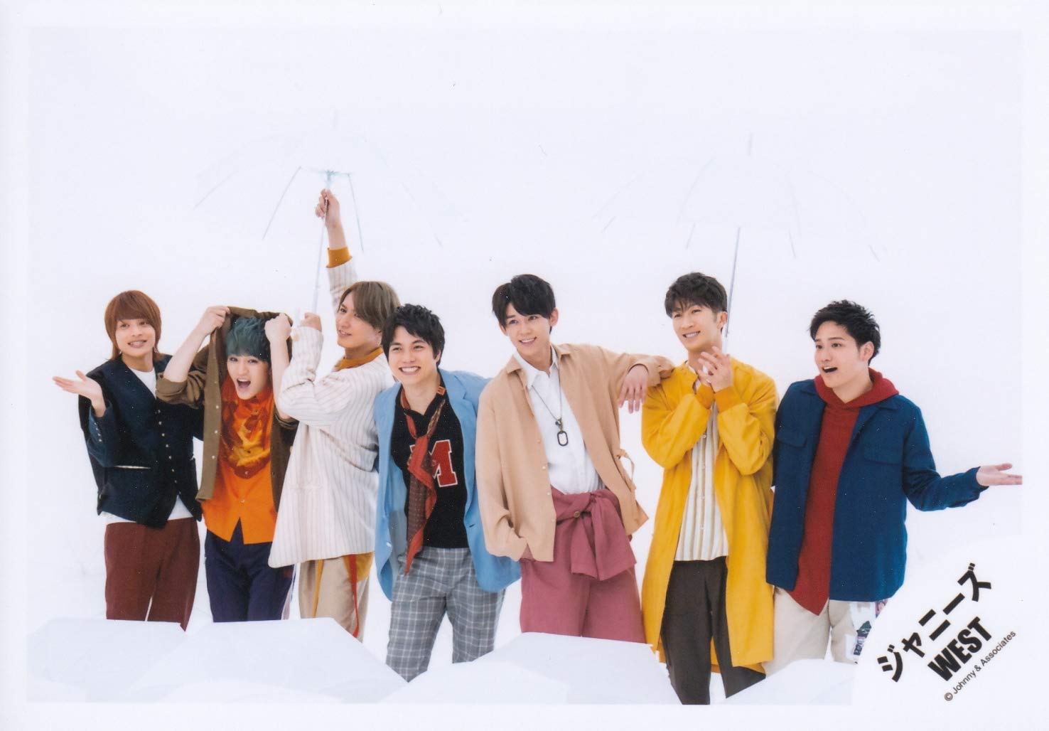 Amazon.co.jp: ジャニーズWEST 公式生写真 （集合）WA00557