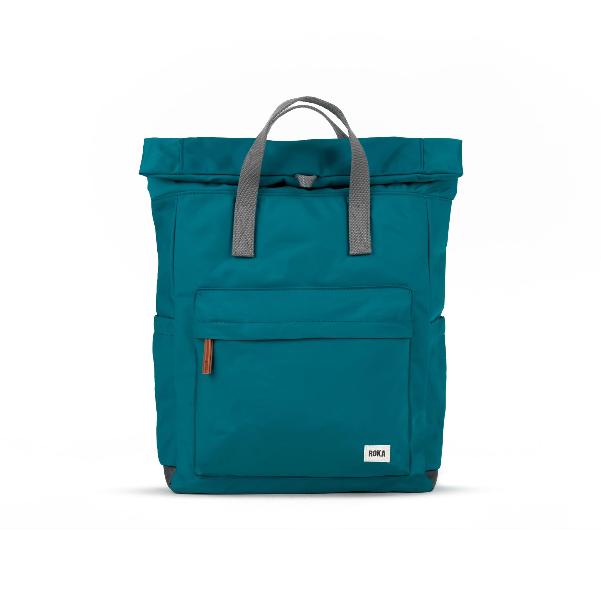 Roka Canfield B Recycled Nylon Medium Weather Resistant Backpack Bag Marine