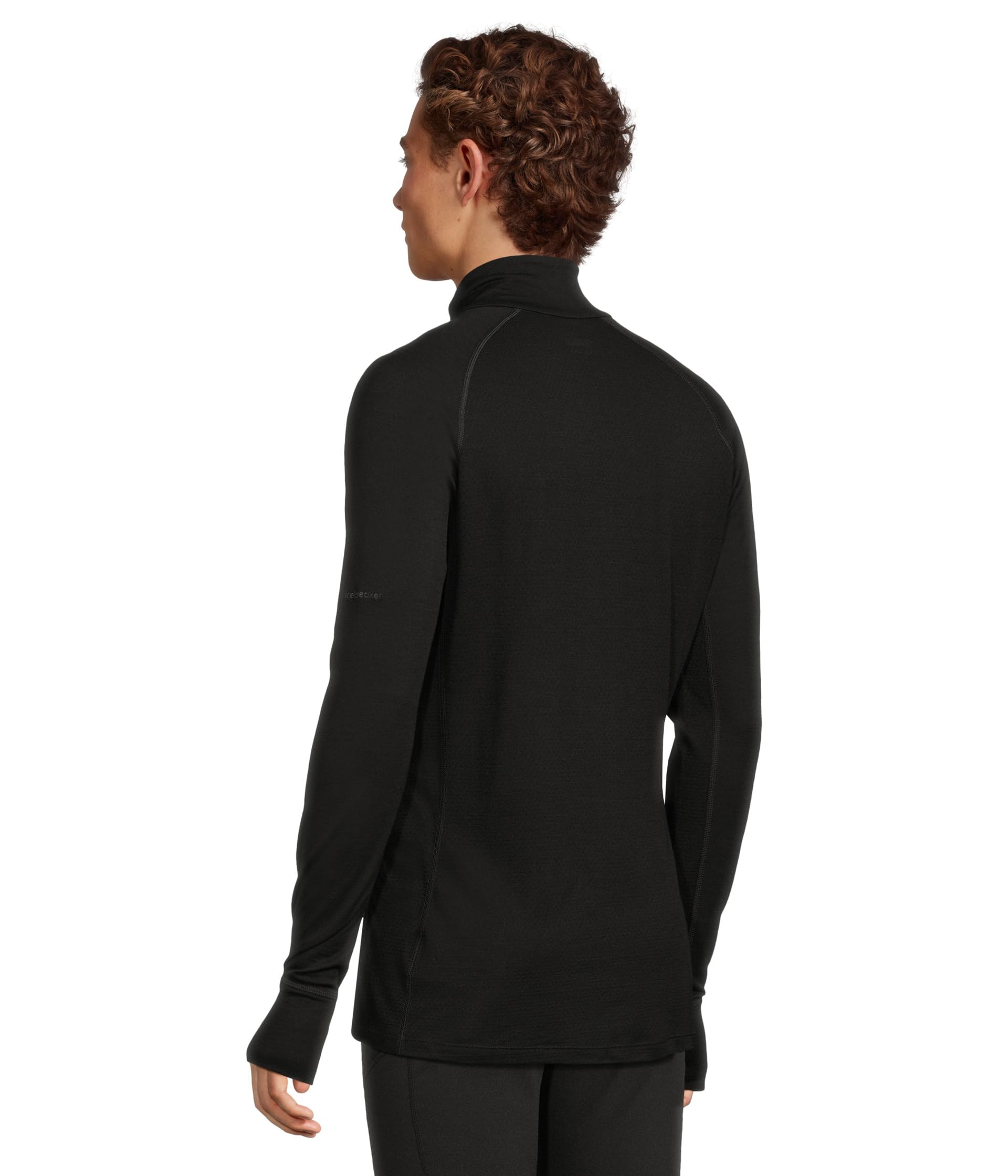 ICEBREAKER BODYFIT 200 Sサイズ ブラック　メリノウール Men's Merino 200 Oasis 3/4 Thermal Leggings