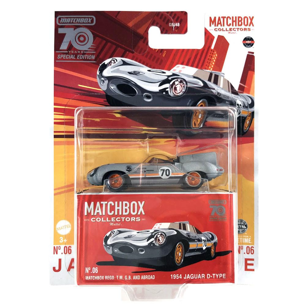 Amazon.co.jp: Matchbox 2023 1954 Jaguar D-Type Matchbox