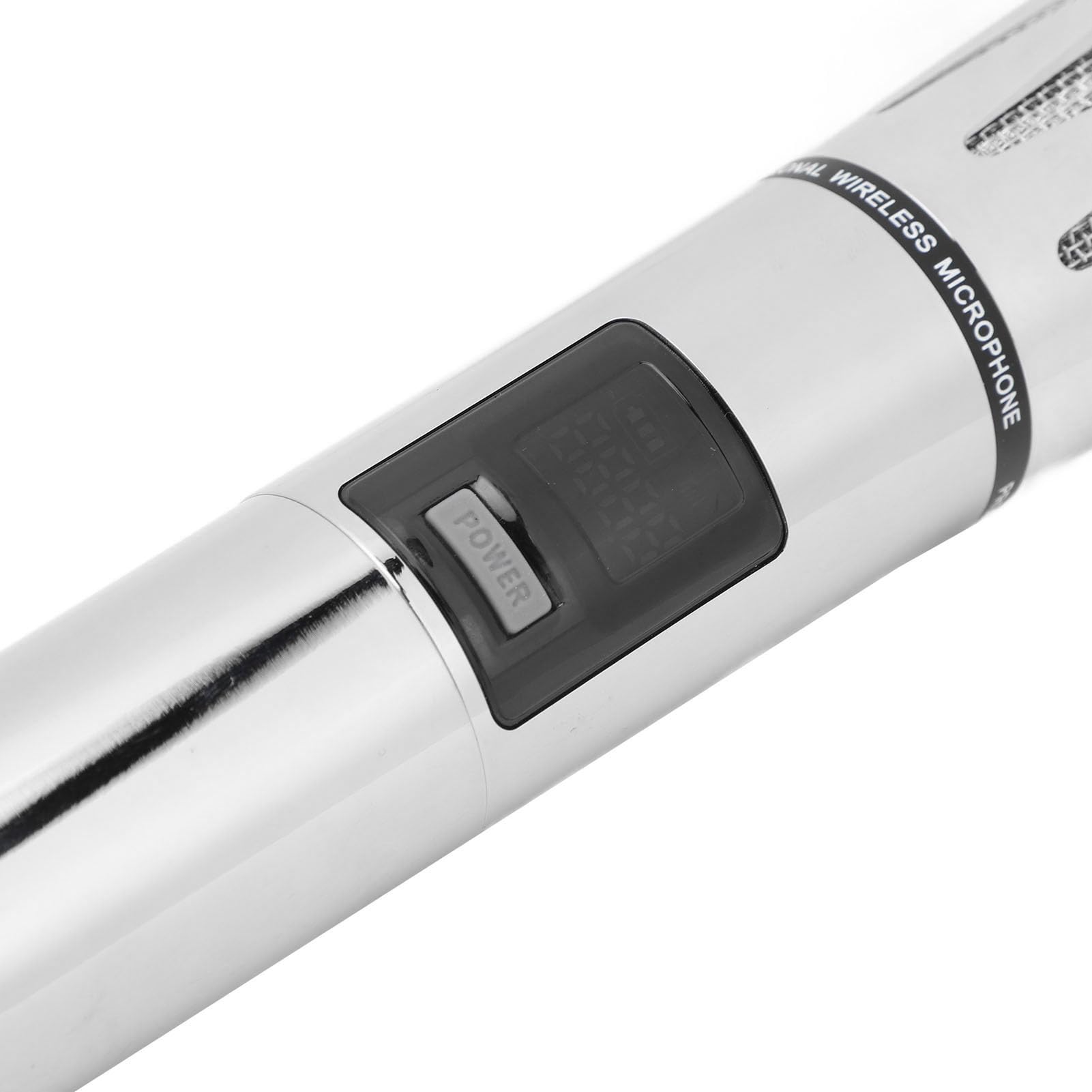 Mikrofon UHF Podwójny Ręczny Bezprzewodowy System Mikrofonów Dynamicznych z Odbiornikiem do śpiewania Karaoke Zasięg 100 M (-2217240012712)