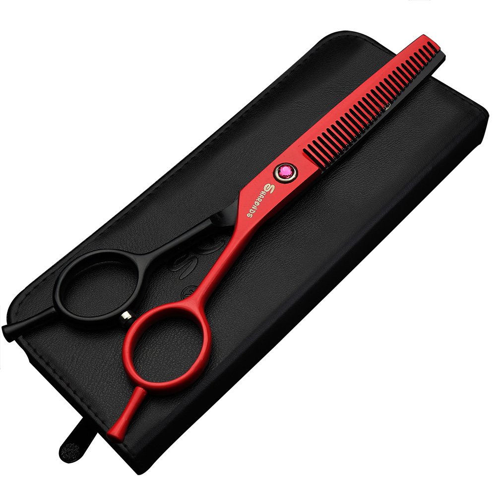 Juego de tijeras de peluquería profesional de 5.5 pulgadas para combatir las tijeras delgadas (2pcs)
