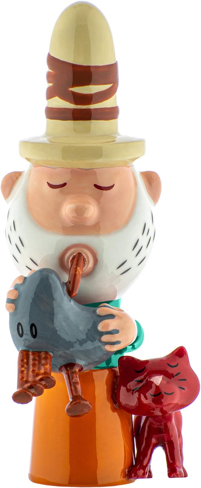 Alessi Uno Due Tre Re Magi Figur - Handbemaltes Porzellan Für Krippe
