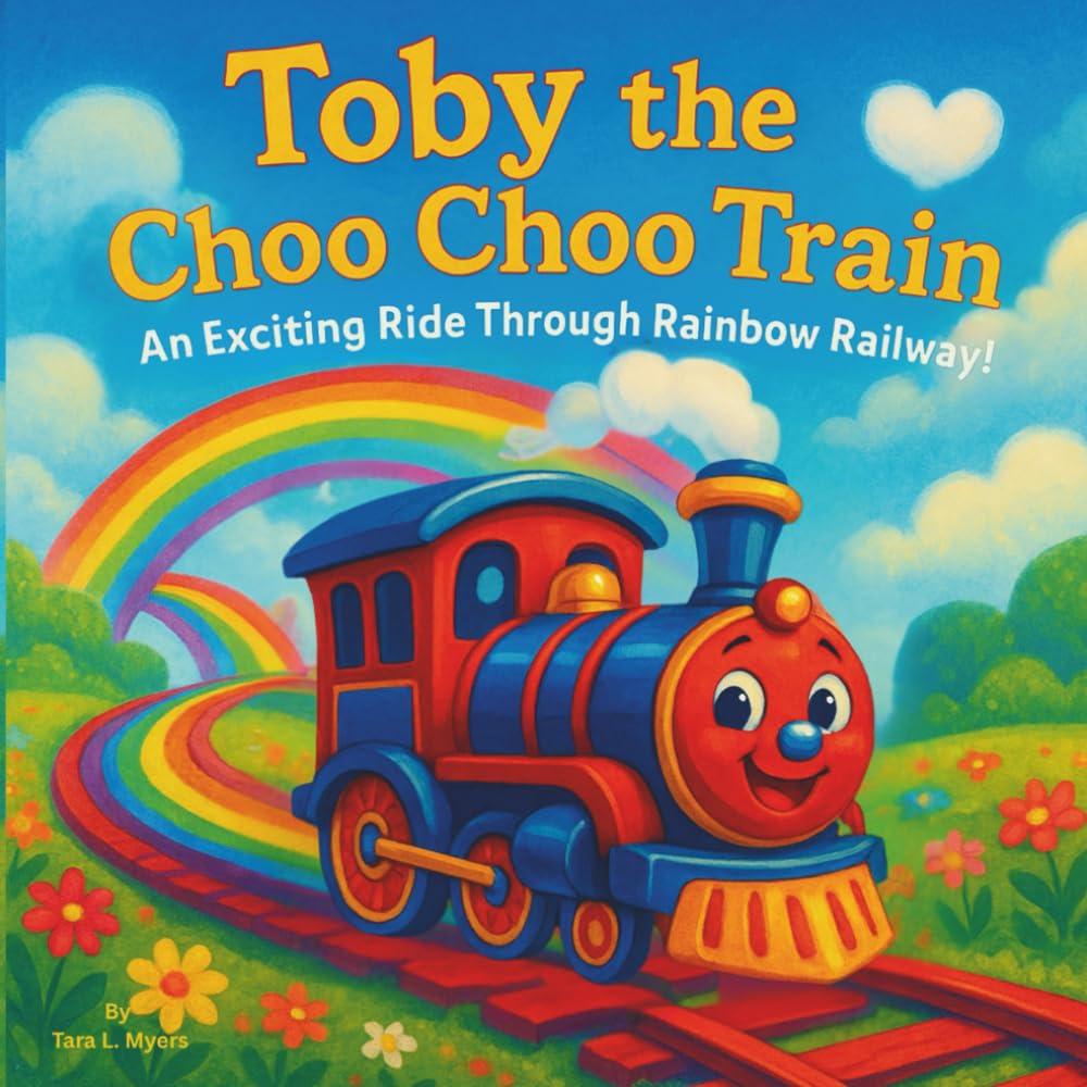 Toby the Choo Choo Train: Children's Storybook| An Exciting Train Ride Through Rainbow Railway! | For Kids 3-8 years old| 30 Pages| Size 8.5 x 8.5-inches. (Childrens Books)