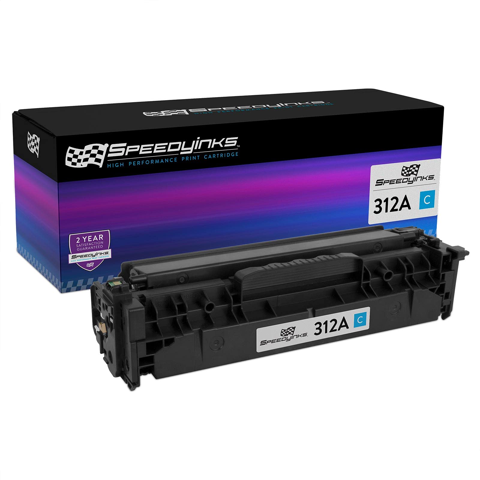 SPEEDYINKS Compatible Toner Cartridge Replacement for HP 312A / CF381A (Cyan) Compatible with the Following HP Printer Model HP Color LaserJet Pro MFP