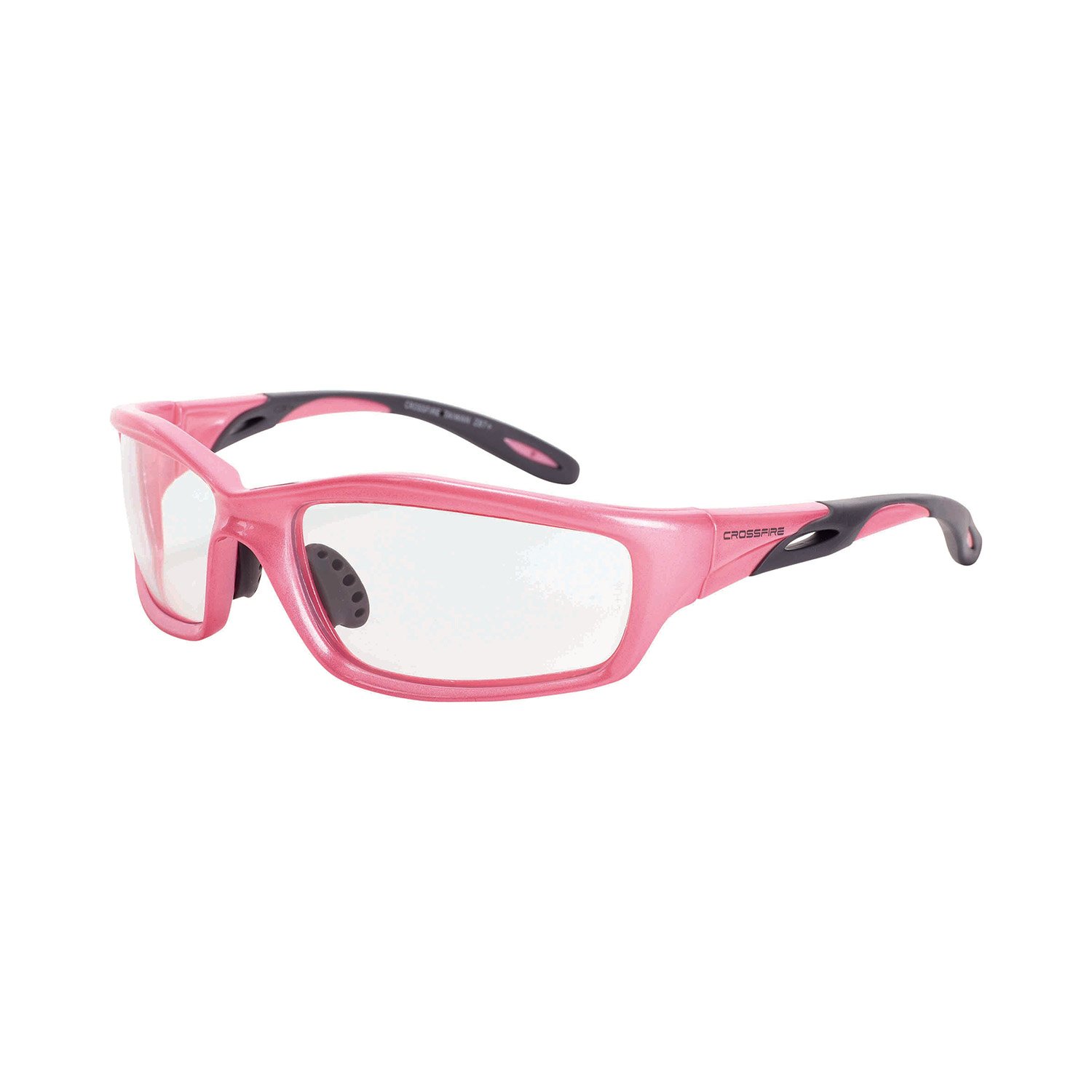 2254 Infinity Premium Safety Glasses, Clear Lens - Pink Frame