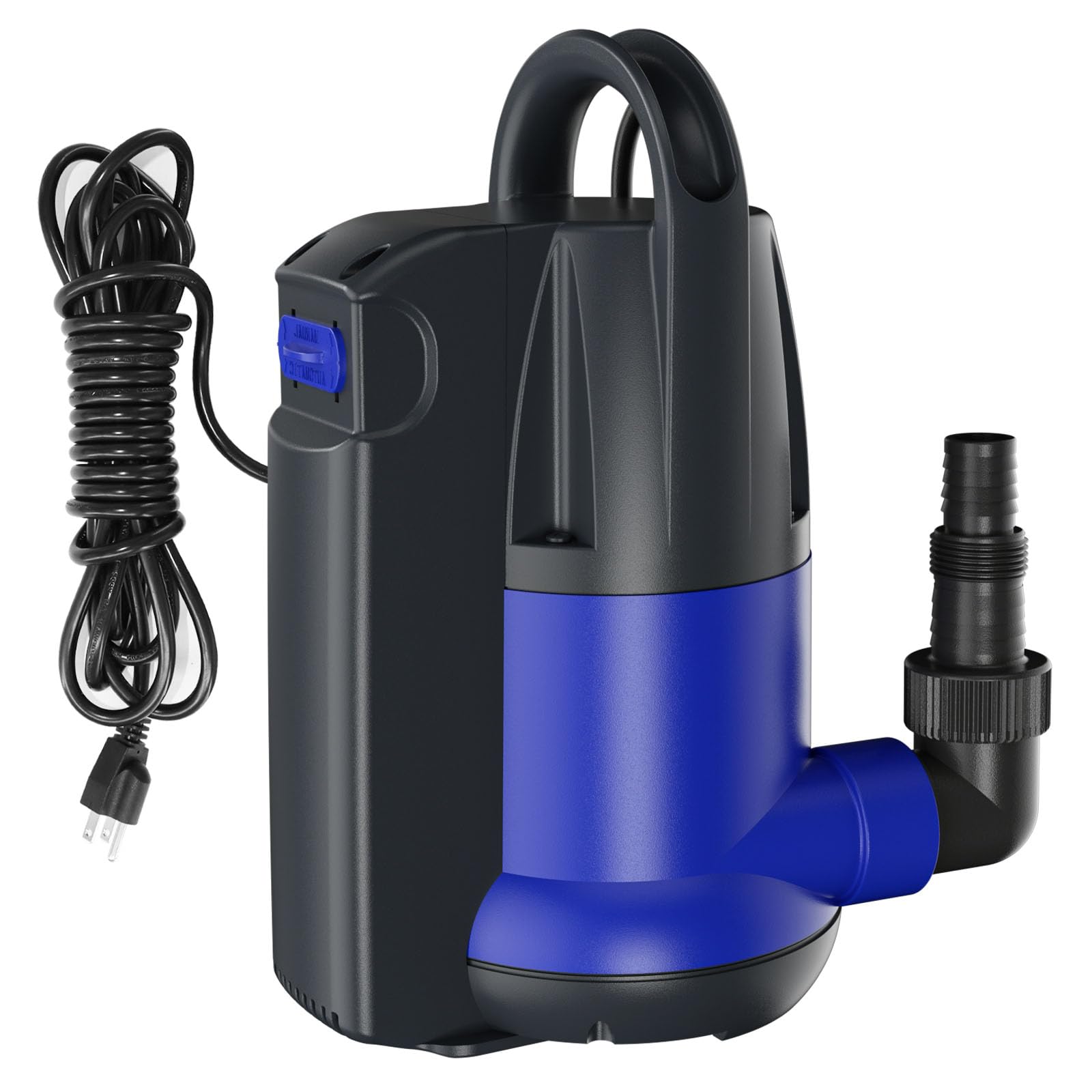 Portable Electric Sump Pump, Submersible Water Pump