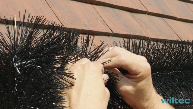 Wiltec Brosses Anti Oiseaux Lot De 10 Pièces 12 M, 10 X 120 Cm X 15