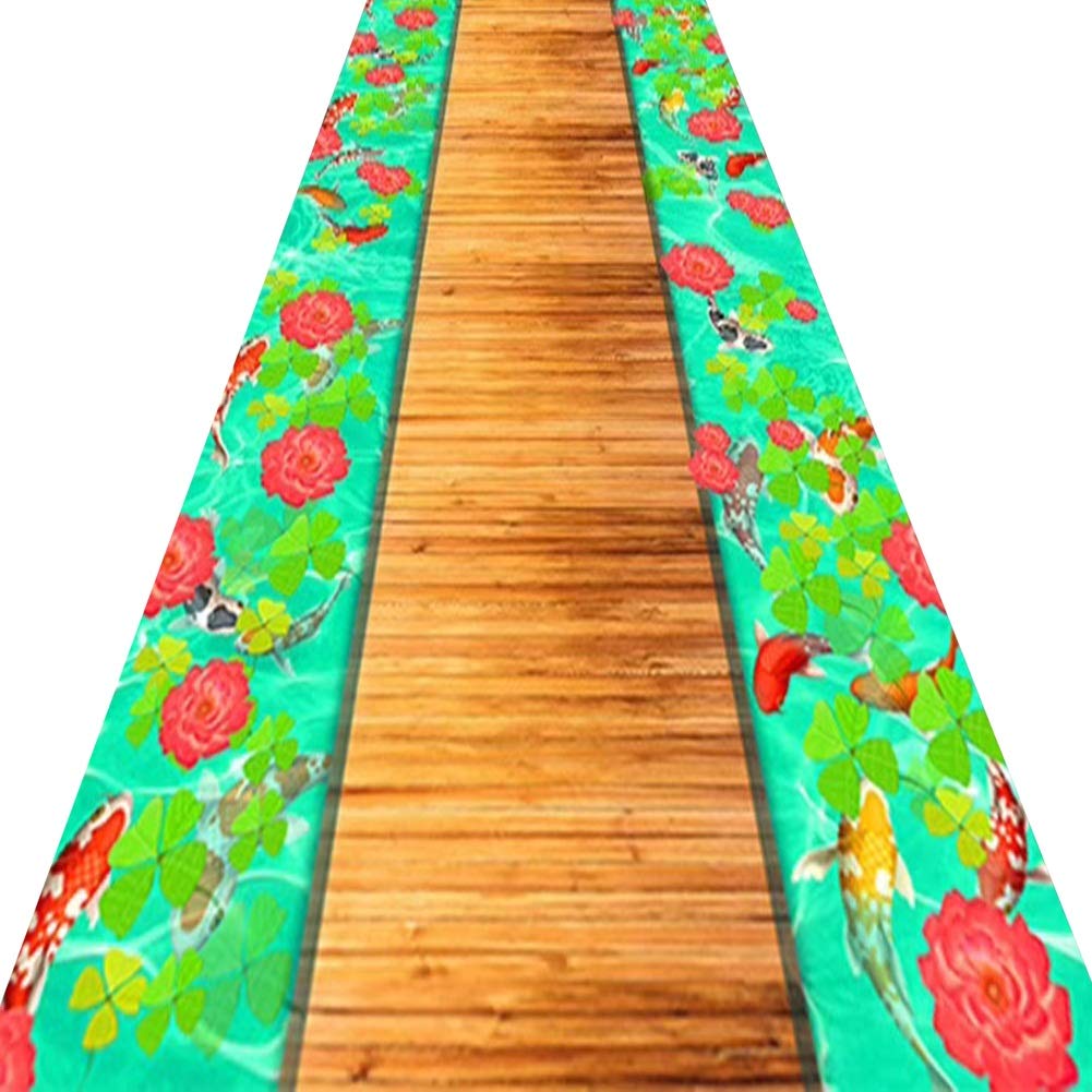 Tapis de couloir 3D facile à nettoyer pour protéger les sols des saletés d'allée