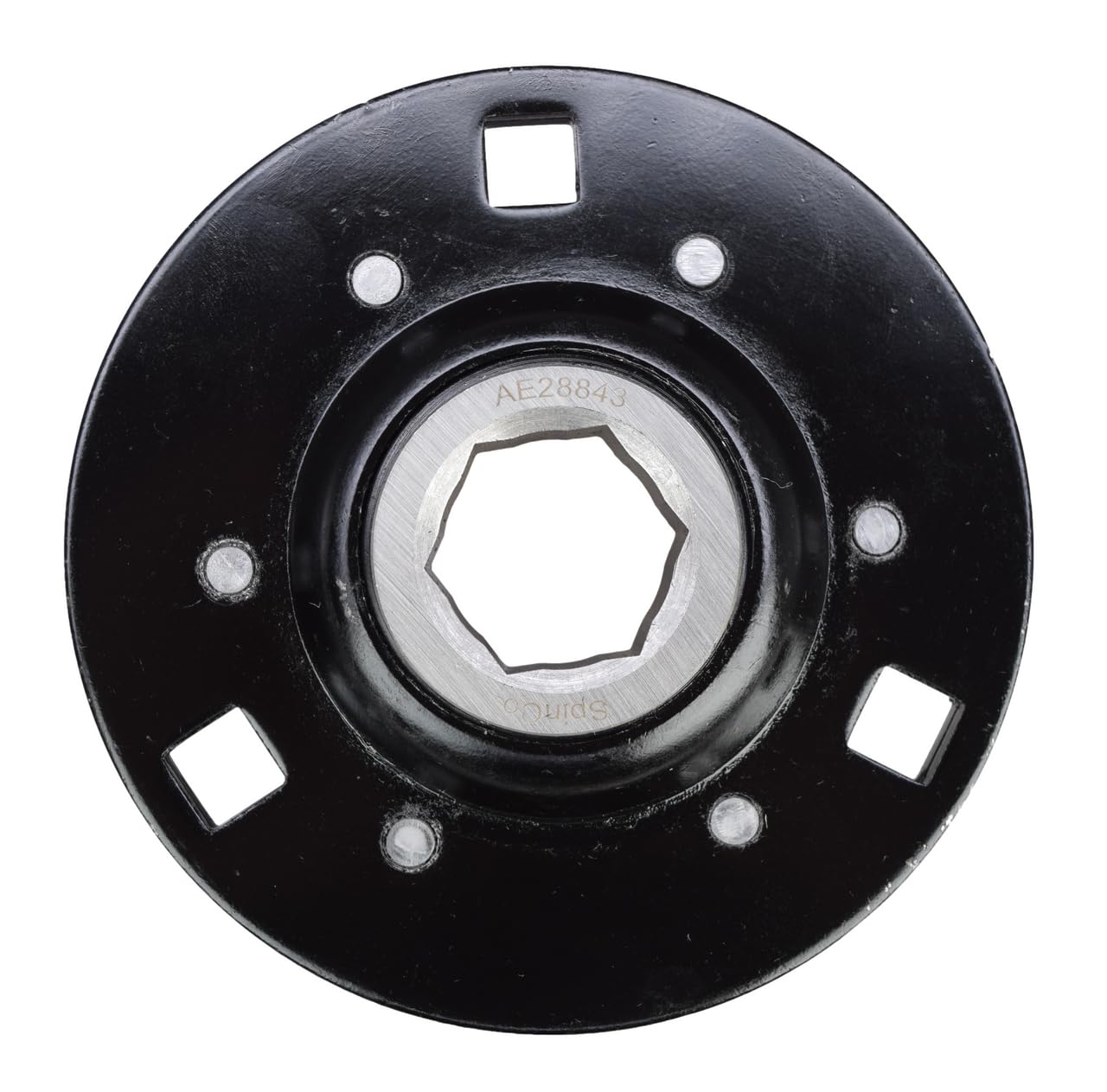 AJANTA INDUSTRIAL SUCSF209-28 Stainless Steel 4 Bolt Flange Bearing 1-3/4