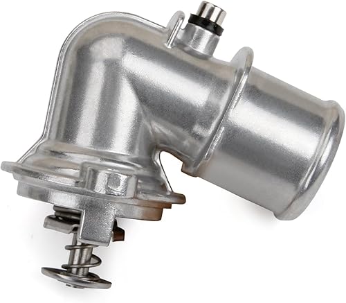 Miniatura 5 de Conjunto de carcasa de termostato de aluminio compatible con RAM 1500 Jeep Grand Cherokee Wrangler Gladiator 3.0L Diese 2014-2022