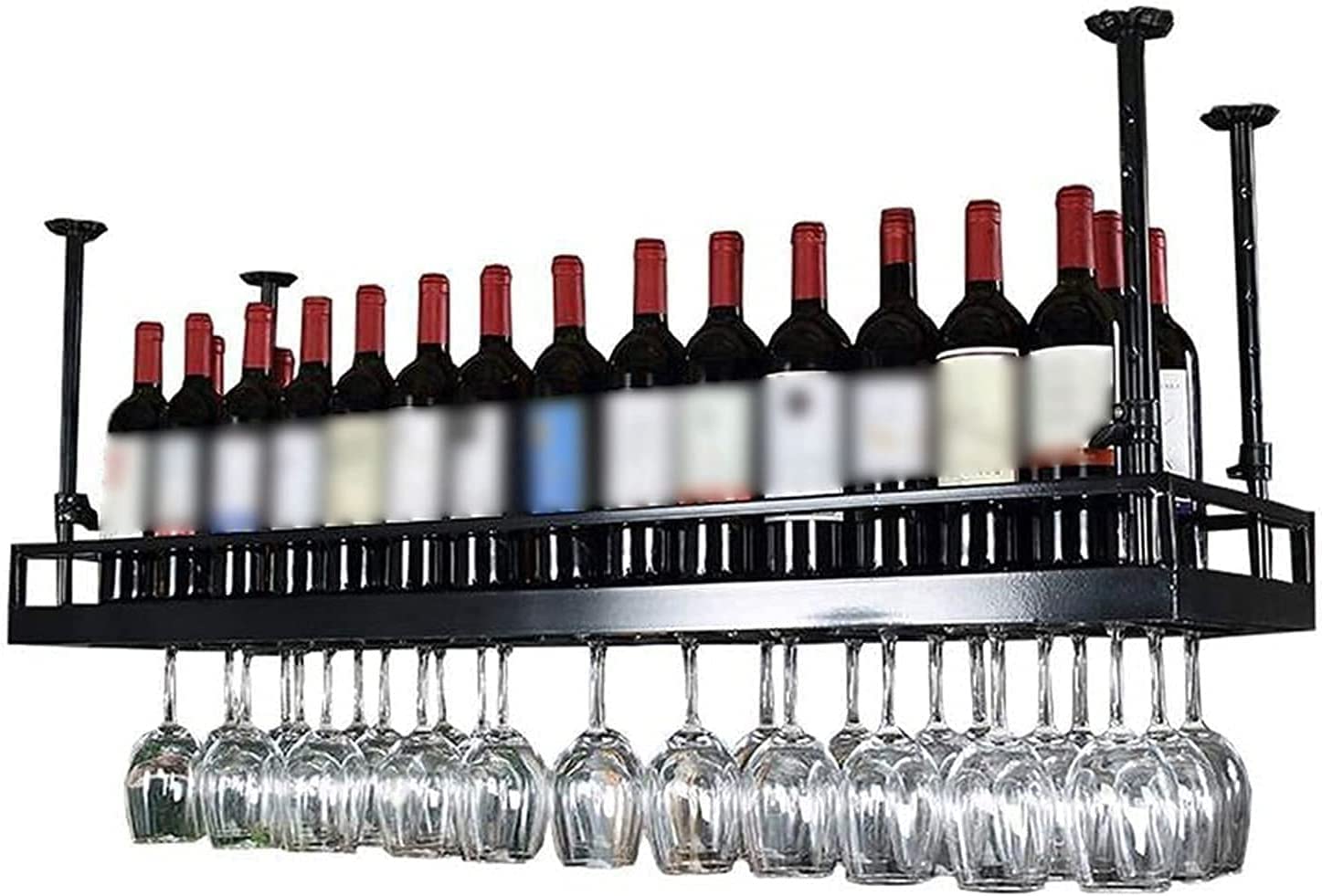 Casier à vin hauteur réglable pour libérer vos comptoirs de cuisine encombrés