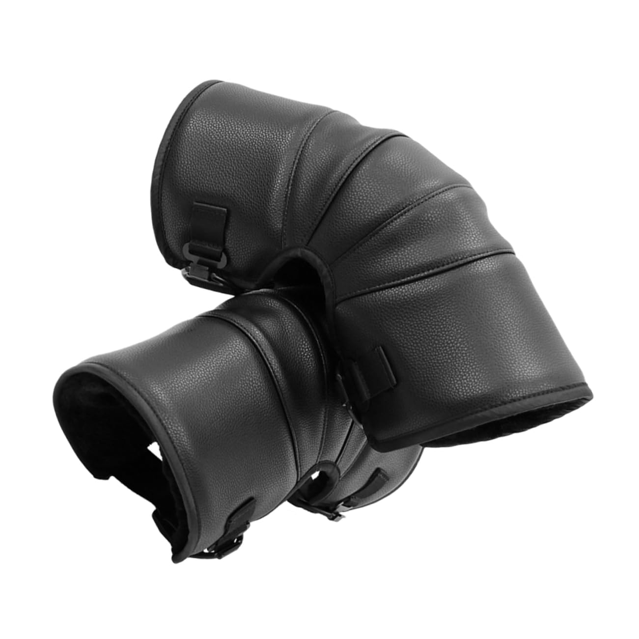 Mikinona 1 Pair Cycling Warm Knee Pads Winter Motorcycle Knee Warmers Windproof Thickened Protection for Men Women