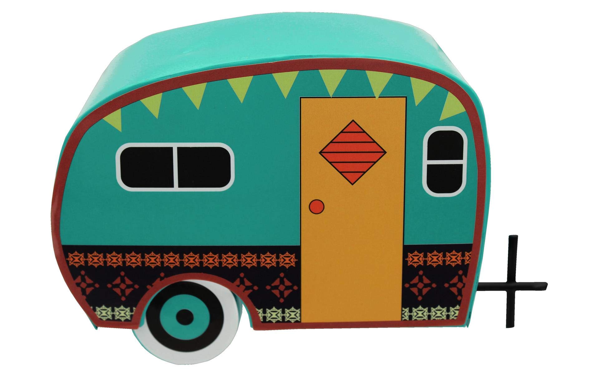 LEISURE ARTS Gypsy Garden Trailer - Fairy Garden, Fairy Garden Accessories, Kit, House, Decor, House, Accessories Outdoor