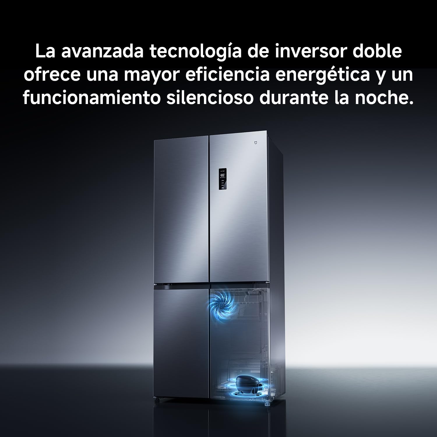 XIAOMI Mijia Cross Door Refrigerator 502L, No Frost, Ag⁺ Antibacteriana