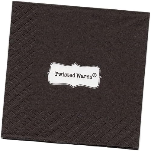 Miniatura 97 de Twisted Wares - Divertidas servilletas de cóctel - Perfectas para cualquier celebración de 5 x 5 pulgadas (paquete de 20) (por favor, mezclar) POR