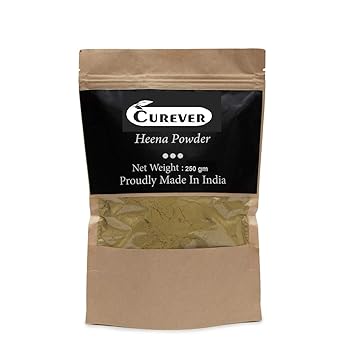 CUREVER Herbal Ingredients Expert 100% Natural Heena Powder(Lawsonia Inermis) (250 gm)