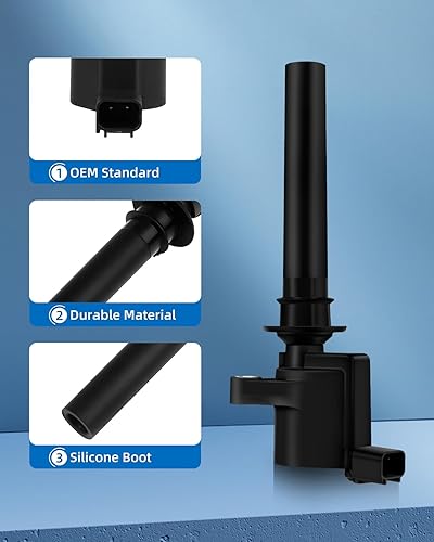 Miniatura 2 de ECCPP DG500 6 ignition coils with 6 iridium Spark Plugs for ford for Mazda for Mercury 500 Freestyle for Mariner Taurus Escape Tribute Sable Montego