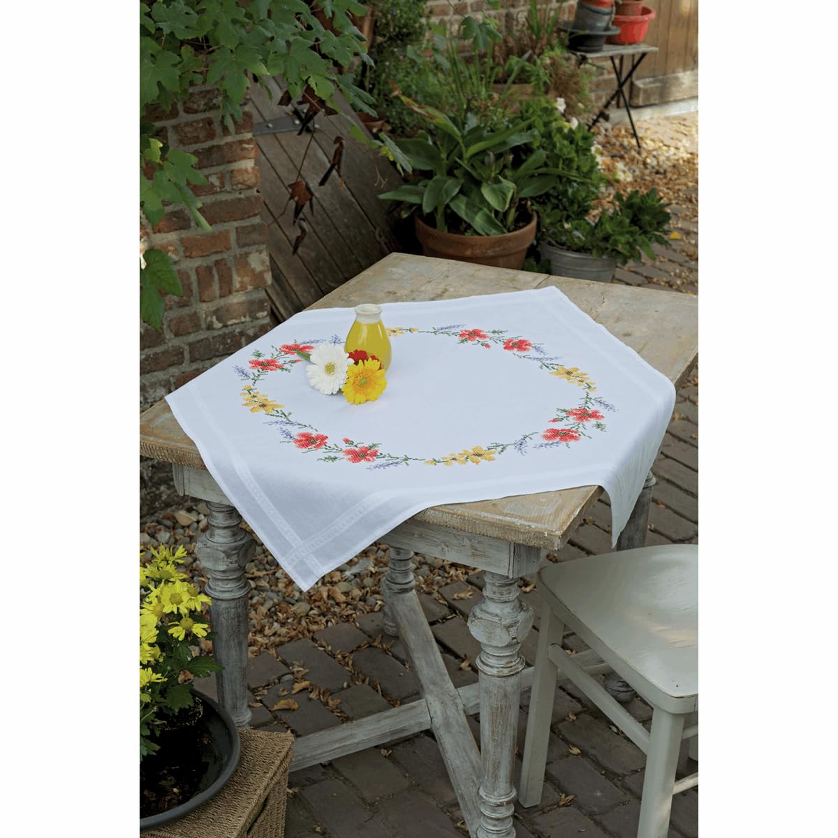 Vervaco Tablecloth Kit, Cotton, Assorted
