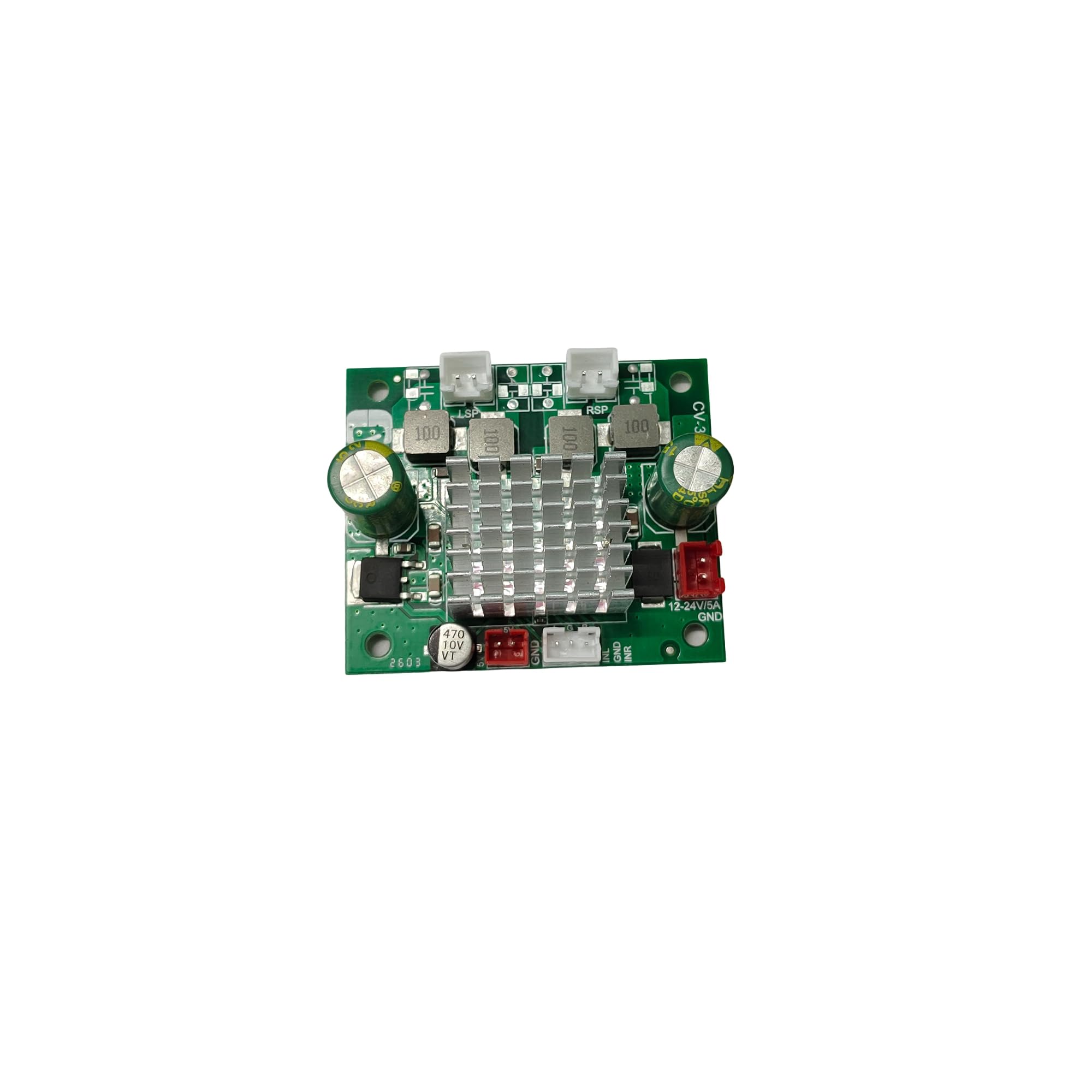 CV-3030 30W + 30W Dual Channel Audio Amplifier Board | High Power Stereo Amplifier Module | DC 12V-24V Bluetooth Ready Board for DIY, Speaker, and Audio Projects-image-8