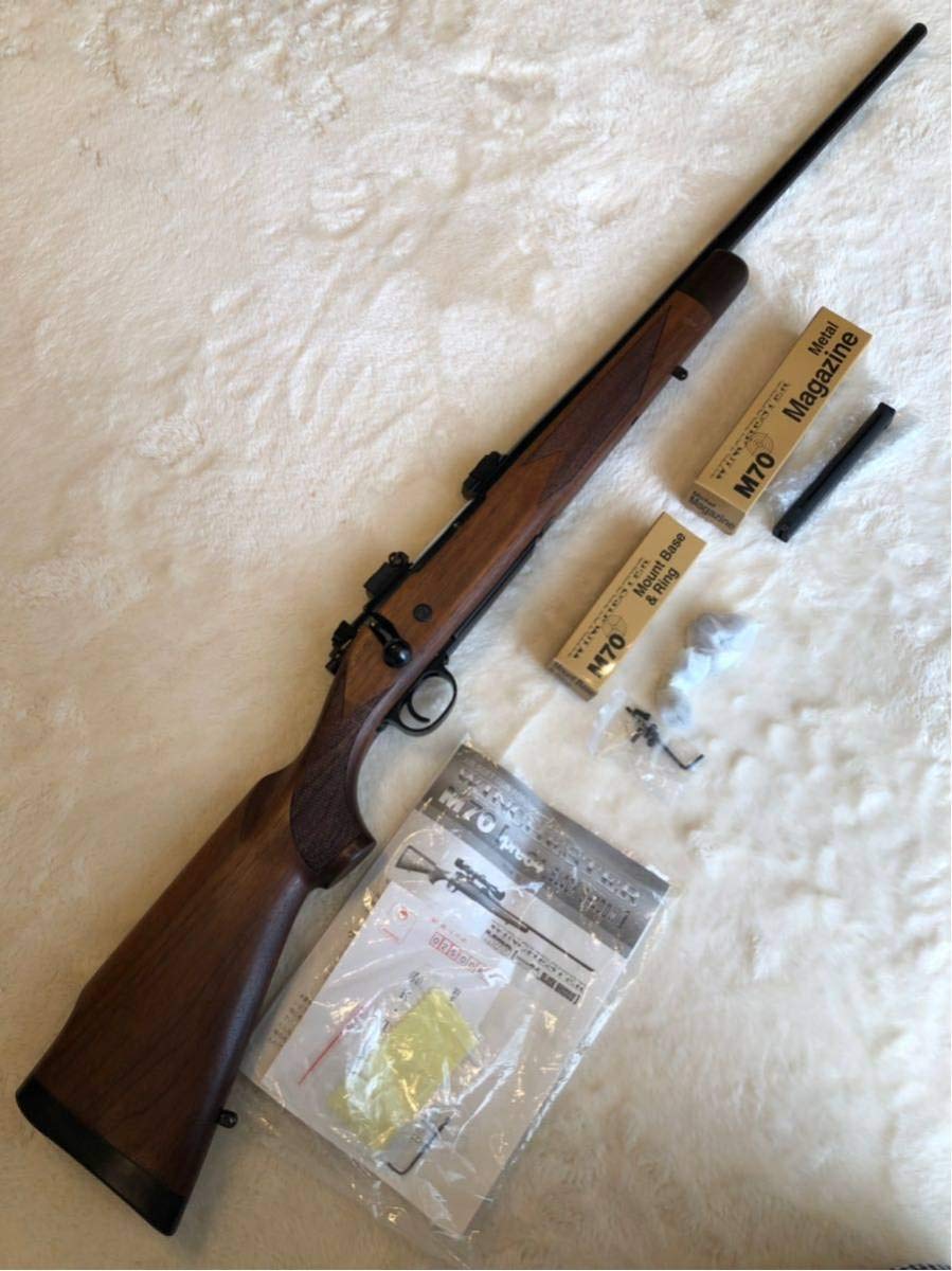 トイガン KTW M70 Pre64 KTW ウィンチェスター M70 pre'64 II エアーコッキングガン 本体｜長物