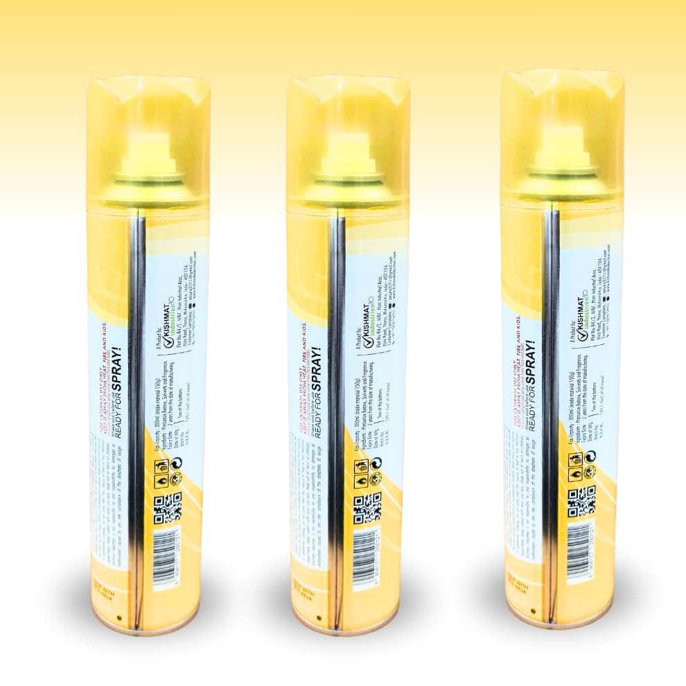 Image of Room Spray Air Freshener Combo Pack of 3 (300ml each) (Lemon)
