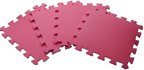 Miniatura 2 de 10 tapetes entrelazados, tapete de ejercicio, tapete de juego de seguridad para niños, azulejos, cojines suaves y entrelazados, protector de suelo