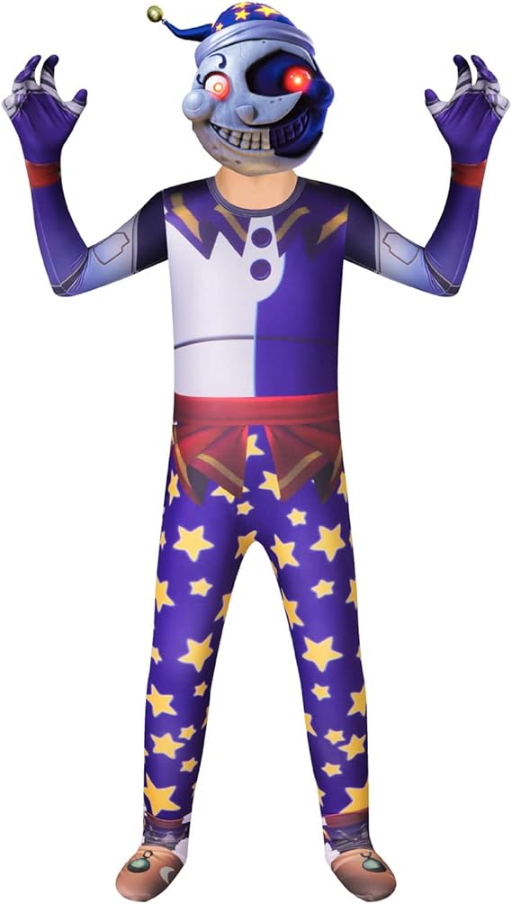Sundrop Moondrop FNAF Cosplay Costume FNAF Security Breach Game Monster
